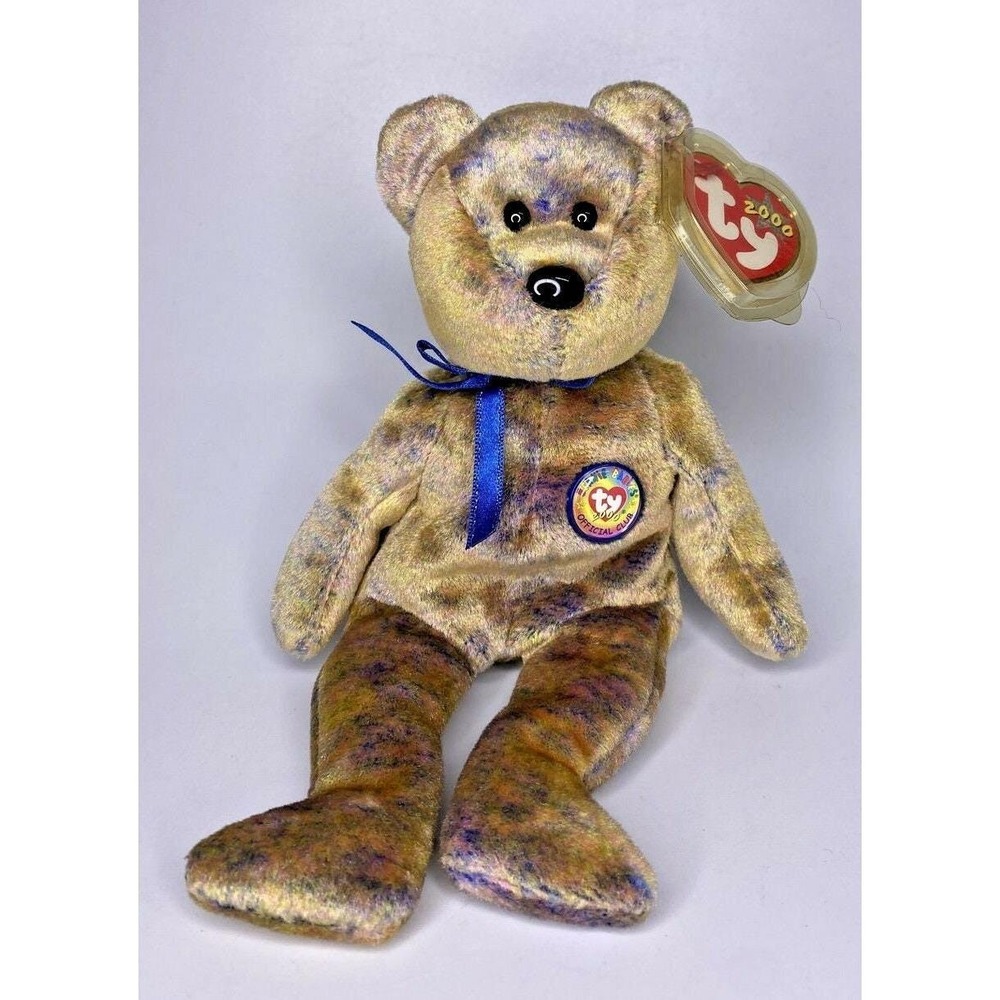 2000 Ty Beanie Baby "Cubby III" Retired Beanie Baby Official Club Bear BB7